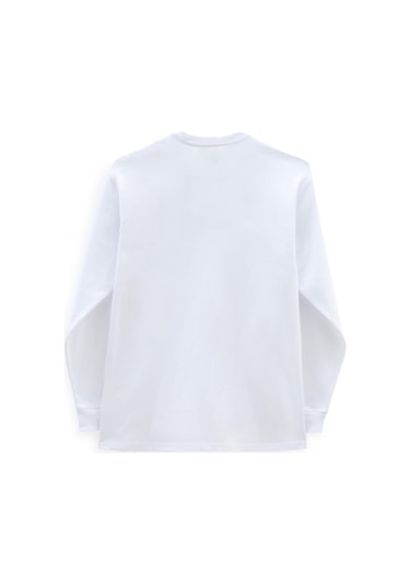 Vans Classic Vans Ls-b Erkek T-shirt Vn0a7uecyb21 Beyaz