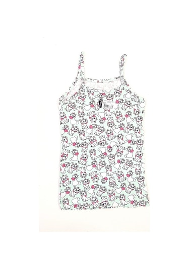 Tutku Kız Çocuk Elastan Empirme Ip Askı Atlet 6 Adet