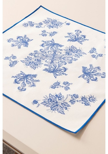 Elysian Blue, Premium Seri Mutfak Sunum Peçetesi, Duck Keten Kumaş 40x40cm 483707
