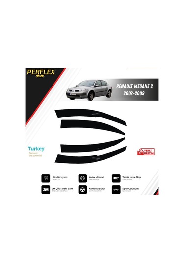 Cam Rüzgarlığı V2 Mugen Renault Megane 2 2002-2009
