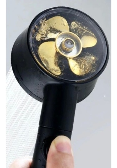 Turbo Duş Başlığı 5 Modlu Çok Renkli