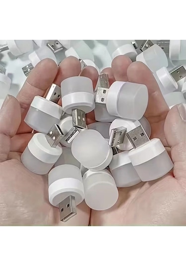 Buffer Usb Mini Top Led 10 Lu Aydınlatma Seti Sıcak Renkli Gece Lambası, Enerji Tasarruflu Mikro Çok Renkli