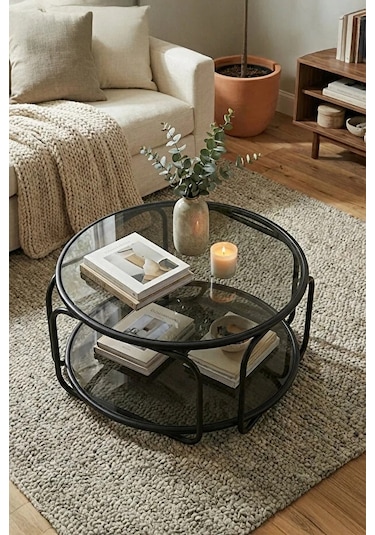 Antares Orta Sehpa Kırılmaz Cam Mint Yeşili