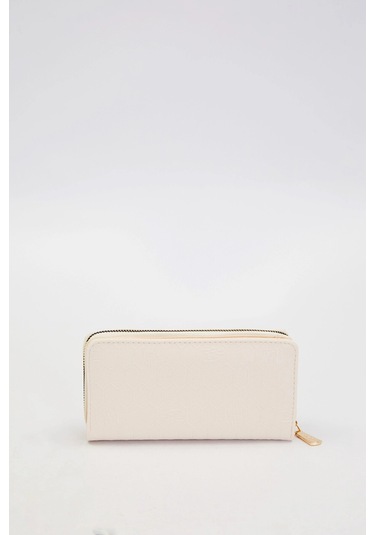 Krem Kadın Cüzdan 910039 Krem