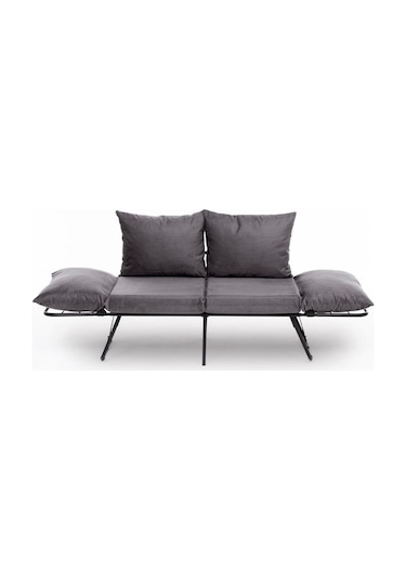 Pafu Viper İkili Katlanır Yataklı Koltuk Soho Gri