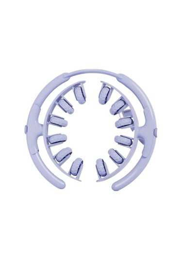 Mkjınmeı Bacak Masaj Aleti, Uyluk Ve Baldır Kasları Gevşetme Silindiri Wa3fw9 Mavi