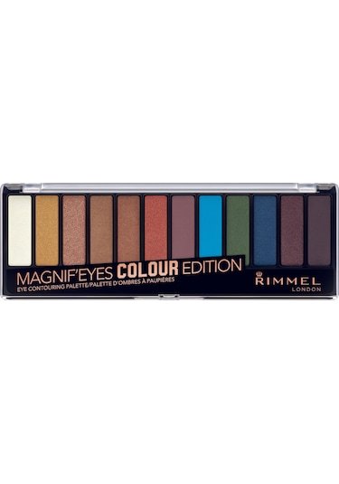 Rimmel London Magnif'Eyes Far Paleti 12'Li Colour Edition