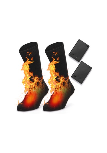 Springsun Kışlık Pil Isıtmalı Çorap - Bisiklet, Motosiklet Ve Kamp İçin 110 Karakter Sınırına Uygun, Ürün Tipi Ve Fonksiyon Vurgulanmış Alternatif Başlık Çok Renkli