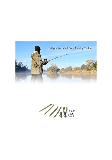 Lixada 100 Parçalık Balıkçılık Aksesuar Seti - Sağlam Kauçuk Ve Çelik Malzeme