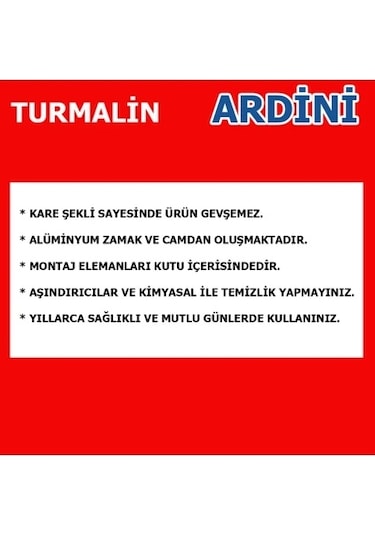 Turmalin Diş Fırçalık Siyah Çok Renkli