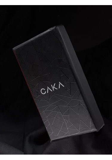 Caka Lighter Yıldız Desen Siyah Benzinli Çakmak - Ckl-016