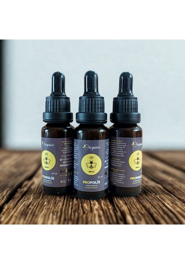 Zeytinyağında Çözdürülmüş Organik Damla Propolis 20 Ml