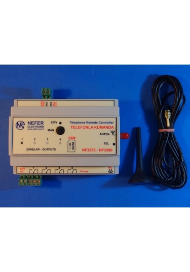 Nefer Nf3371 Gsm Kontrol Telefon Kumanda Pompa Vana Kapı Röle