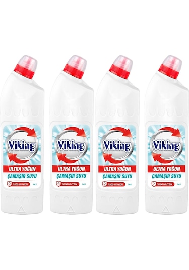 Viking Ultra Çamaşır Suyu İnci 4 x 750 ML