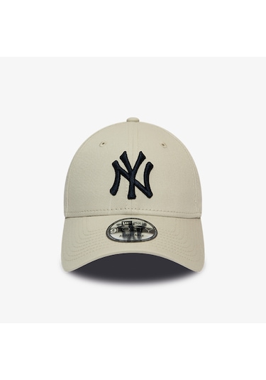 New Era New York Yankees Unisex Krem Şapka Düz 12380590 Krem