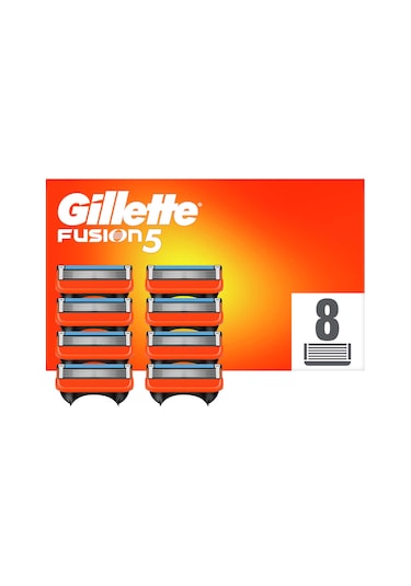 Gillette Fusion Yedek Tıraş Bıçağı Karton Paket 8'li