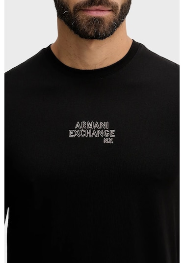 Armani Exchange Erkek T Shirt Xm001784 Af10356 Uc001 Siyah