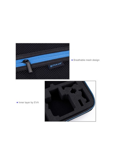 Puluz PU110 Gopro Hero İçin Taşınabilir Kamera Çantası Siyah