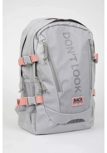 Defacto Unisex Okul Çantası C5783AXNSGR211 Gri