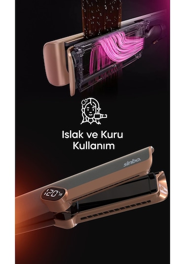 Sinbo Airfusion Shd-1735 Saç Düzleştirici