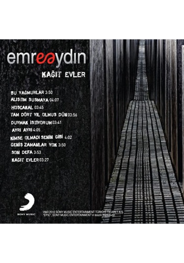 Emre Aydın - Kağıt Evler (CD)