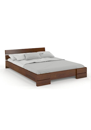 Nepal Ahşap Çam Masif Ahşap Karyola 160x200