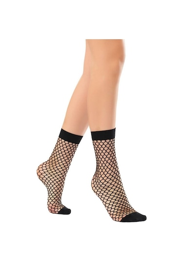 Nbb 9136 70 Den File Siyah Soket Çorap 6' Lı-Standart-Siyah