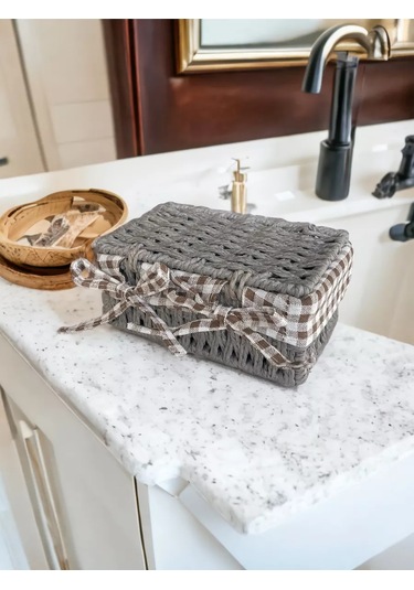 Logovo Bobrov Dokuma Saklama Sepeti 176791110 Gri