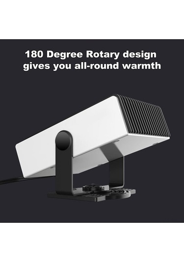 Moly 12v Araç Isıtıcı Soğutucu Fan, Hızlı Buhar Ve Don Giderici, 180 Derece Açılımlı, Kaliteli Alloy+abs