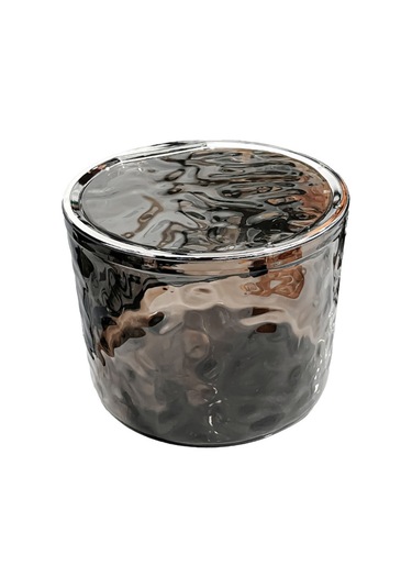 Pazly--şeffaf Kapaklı Masa Üstü Mini Çöp Tenekesi Kompakt Çöp Saklama Kutusu Yatak Odası Oturma Odası Için Masaüstü Temiz Ve Düzenli