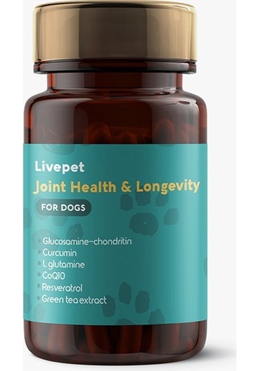 Live Pet Köpekler İçin Eklem Sağlığı Ve Longevity Tableti