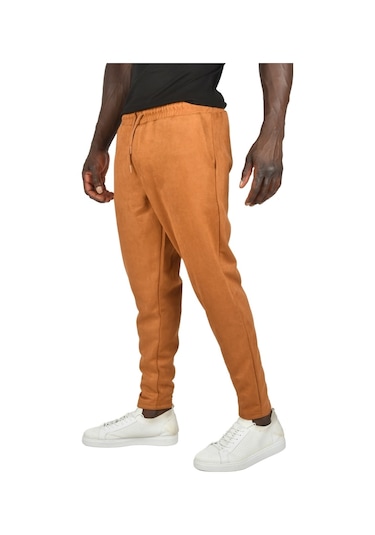 Deepsea Erkek Taba Beli Lastikli Bağcıklı Kırışmayan Süet Kumaş Rahat Kesim Dar Paça Spor Pantolon 2505556 False Taba Deepsea Erkek Taba Beli Lastikli Bağcıklı Kırışmayan Süet Kumaş Rahat Kesim Dar Paça Spor Pantolon 2505556 False Taba