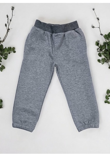 İçi Şardonlu Kışlık Çocuk Eşofman Alt Füme