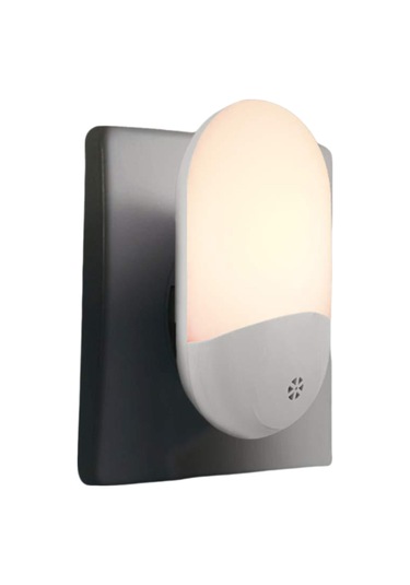 Geeksen Otomatik Gece Aydınlatıcı Led, Işık Kontrollü, Yumuşak Işık, Yatak Odası-bebek Odası Uyumlu, Beyaz Beyaz