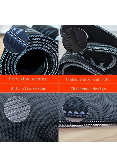 2 Adet Isı Transferi Kaymaz Tek Taraflı Ofis Oyun Mouse Pad 4mm