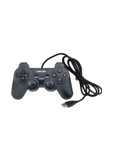 Concord C-850 1.8M Kablolu Titreşimli Joystick Gamepad