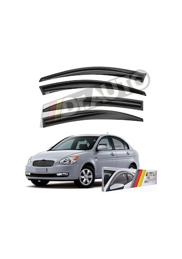 Hyundai Accent Era 2006-2012 Arası Cam Rüzgarlığı 4lü