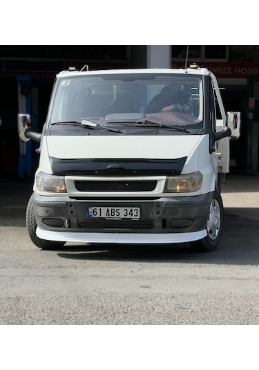 Renault Master 2010-2014 Beyaz Ön Tampon Lip Eki/karlık Abs Geniş