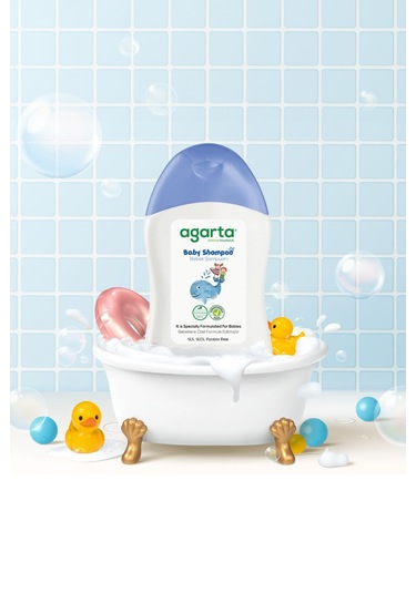 Agarta Bebek ve Erkek Çocuklarına Özel Doğal Bakım Şampuanı 400 ML