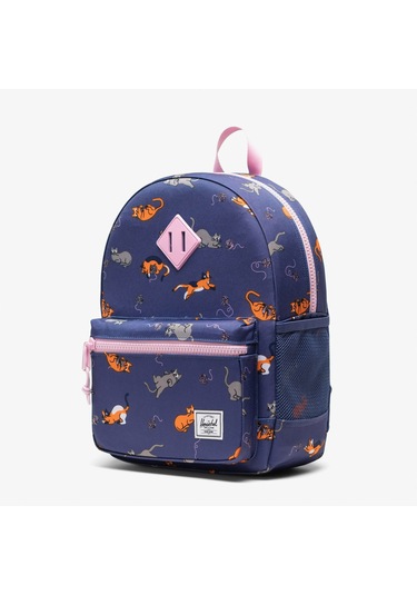 Herschel Heritage Playing Cats Çocuk Lacivert Mini Sırt Çantası 11387 Lacivert