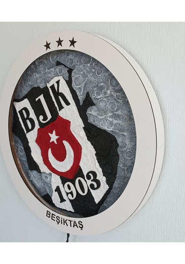 El Yapımı Benzersiz Dekoratif Led Aydınlatmalı Tablo