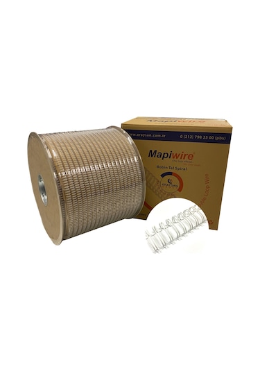 Mapiwire 1/4 Bobin Tel Beyaz