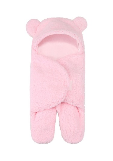 Tenfowee 3-6 Ay Bebekler İçin Kışlık Yünlü Ayağı Ayrılmış Uyku Çantası - Pembe Büyük Boy, Toksiksiz Ve Dayanıklı, K四季通用防踢被 Diğer