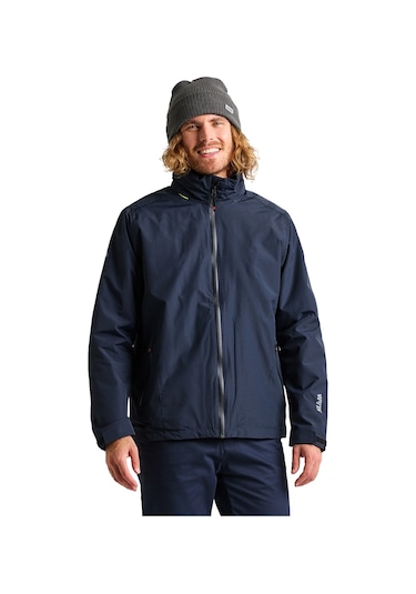 Slam Slam Crew Warm Hooded Erkek Mavi Ceket W13 Lacivert