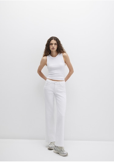 Mavi - Deli Dolu Everyday Casual Beyaz Jean Pantolon 1010485183 Beyaz