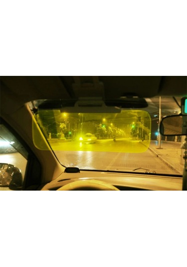 Techtic 2in1 Hd Vizör Araç İçi Güneş Işığı Önleyici Gece&GünDüz