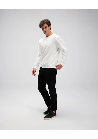 Ellesse Erkek Sweatshirt Em556 Ekru