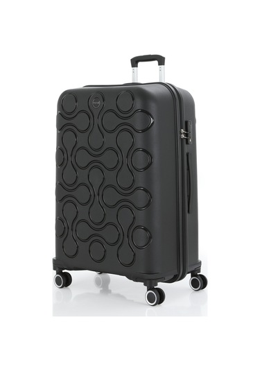 Mçs Polipropilen 2li Valiz Seti Büyük & Makyaj V376 S23sy1000047-set 00001 Siyah