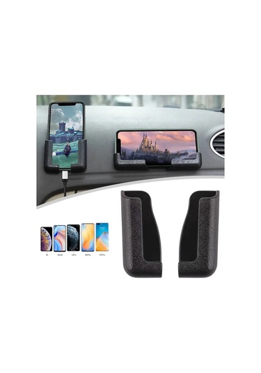 Honmex Araç Ve Ev Kullanıma Uygun Evrensel Tutucu, Dikey-yatay Sabitleme, Telefon-bilgisayar Kart Uyumlu Yapışkanlı Tutucu