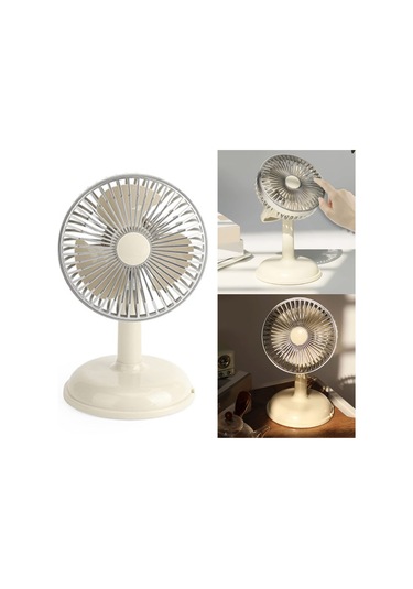 Jialan Küçük Elektrikli Fan, Salınımlı Masa Üstü Fan, Basit